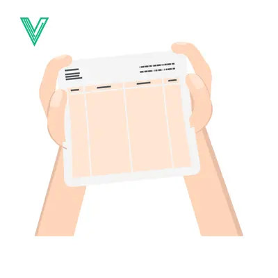 Hands holding a blank lottery ticket with multiple scratch-off sections