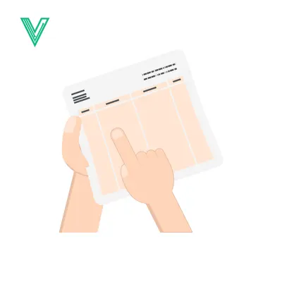 Hands Holding and Pointing at a Document