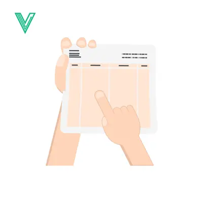 Hands Interacting with Digital Interface on Transparent Screen