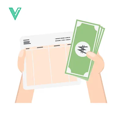Aset desain premium: Hand holding Nigerian Naira banknotes and bank statement