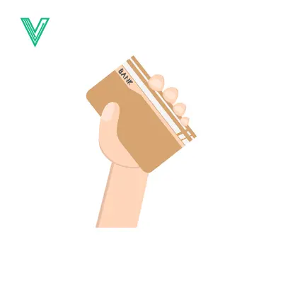 Hand holding a wallet full of cash