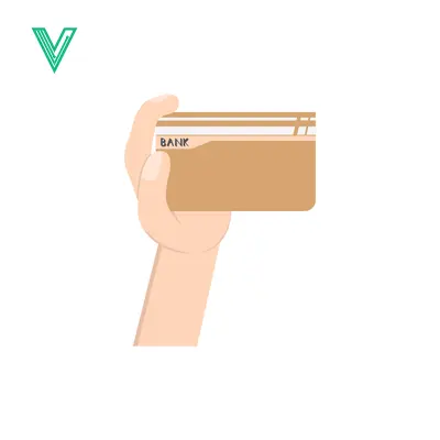 Hand Holding a Credit Card for Payment