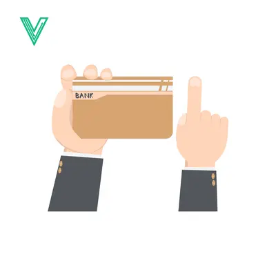 Hand Holding Credit Card and Pointing Finger