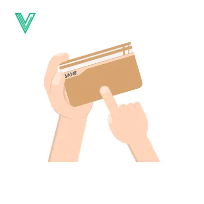 Hand holding folder with finger pointing at label