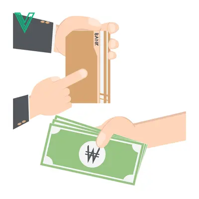 Aset premium populer: Hand exchanging money for goods
