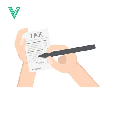 Popular premium asset: Hand Filling Out Tax Form with Pen