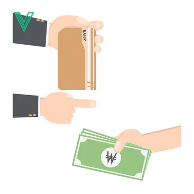 Illustration of a transaction with Korean Won currency