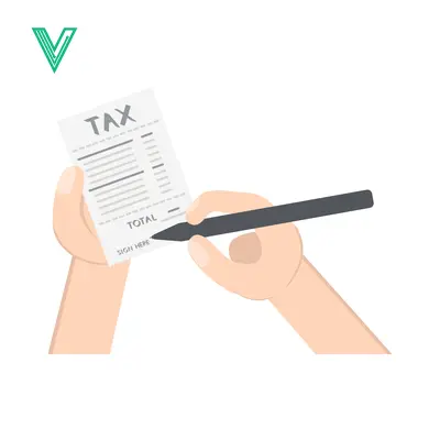 Aset premium populer: Tax Form Filling Illustration