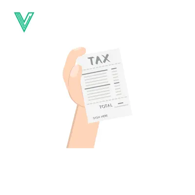 Popular premium asset: Hand holding a tax document with the word TAX clearly visible