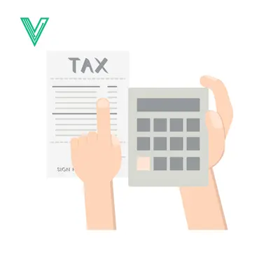 Aset premium populer: Tax Calculation and Financial Planning with Calculator and Document