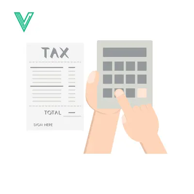 Calculating Taxes with a Calculator and Tax Form