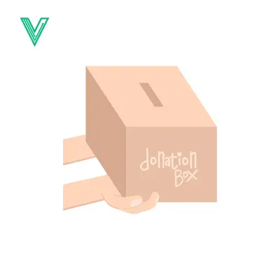 Donation Box Held by Hands for Charity and Giving
