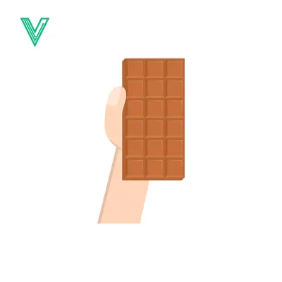Hand Holding a Chocolate Bar