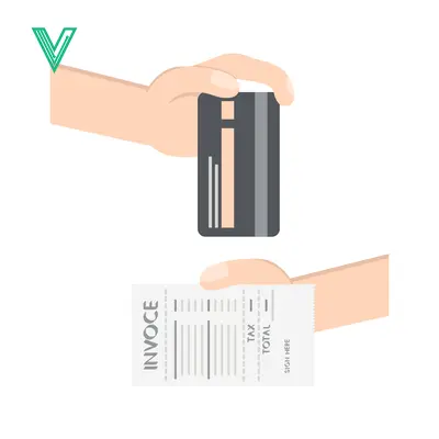 Hand Stamping Invoice with Barcode and Tax Stamp