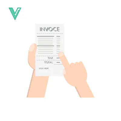 Hand Holding Invoice Document for Payment and Financial Transaction