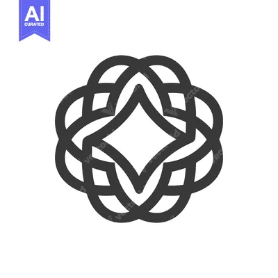 Popular premium asset: Abstract Geometric Design with a Central Diamond Shape
