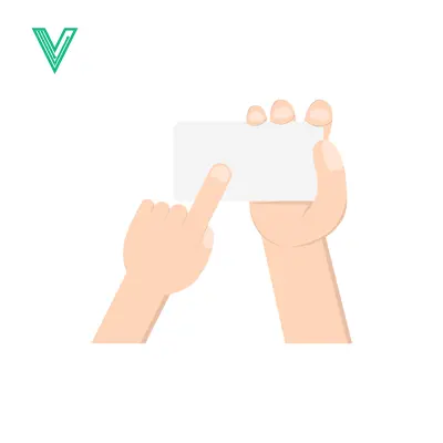 Hand Holding and Pointing to a Blank Business Card