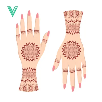 Beautiful Henna Designs on Hands for Cultural Celebrations