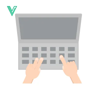 Typing on a Laptop Keyboard with Hands
