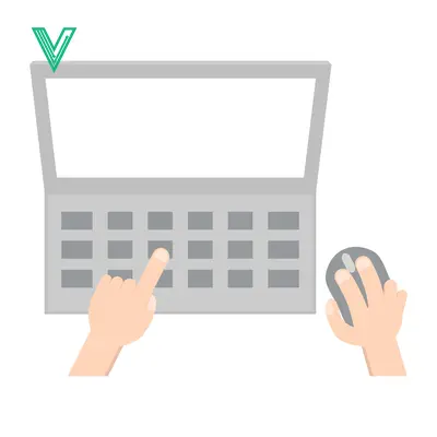 Person using a laptop and computer mouse for work or study