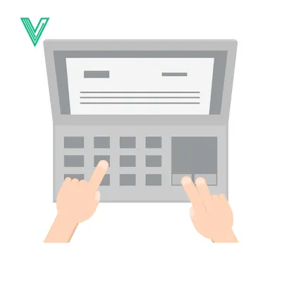 Hands Typing on a Laptop Keyboard with Document on Screen