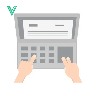 Hands Typing on a Laptop Keyboard with Document on Screen