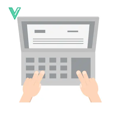 Hands Typing on Laptop Keyboard with Document on Screen