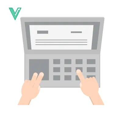 Hands Typing on a Laptop Keyboard with Document Displayed