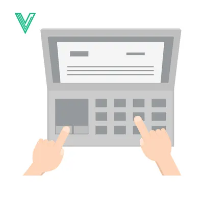 Hands Operating a Scanner with Document and Keyboard