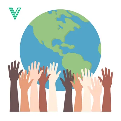 Diverse Hands Reaching Towards Planet Earth Symbolizing Unity and Global Cooperation