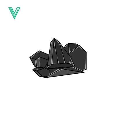 Abstract Geometric Shapes Cluster Dark Tones