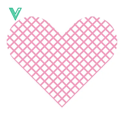 Pink Heart Pattern Graphic