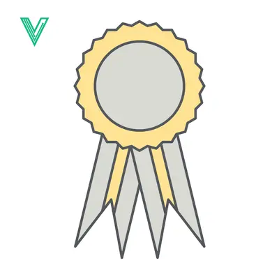 Award Ribbon Rosette Blank Template Graphic