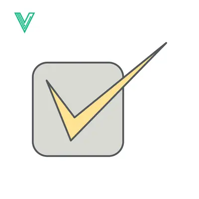 Simple Check Mark Inside a Square Box Icon