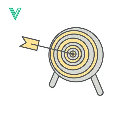 Target with Arrow Hitting the Bullseye