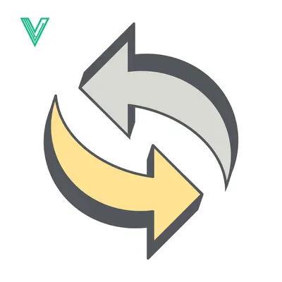 Circular Arrows Symbolizing Exchange and Rotation
