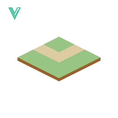 Isometric Baseball Field Diamond Layout