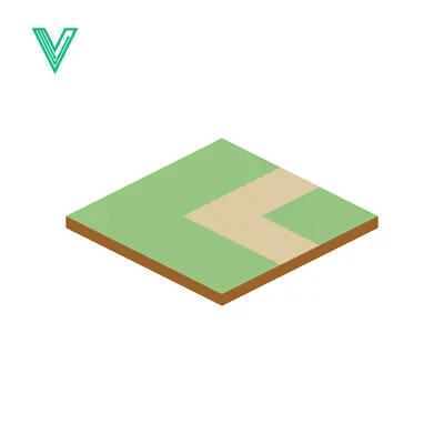 Isometric Baseball Field Corner View