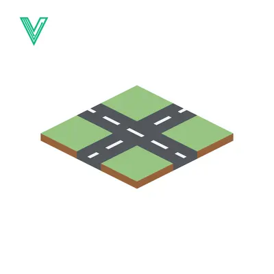 Isometric Crossroads with Green Fields