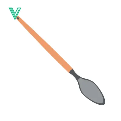 Simple Illustration of a Garden Trowel Tool