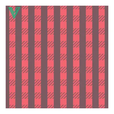Red and Gray Gingham Pattern Background