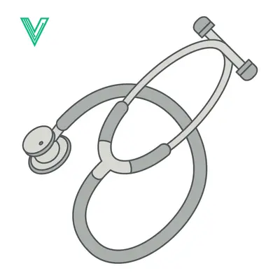 Medical Stethoscope Illustration Isolated on White Background
