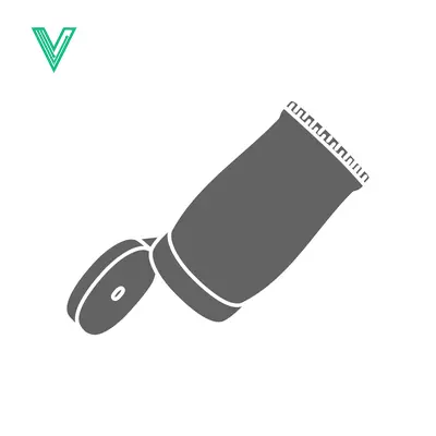 Simple Icon of a Squeeze Tube with Cap Open