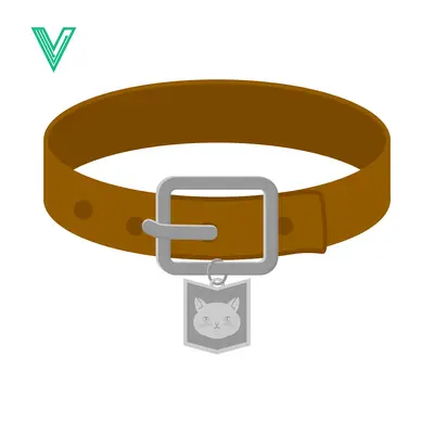 Brown Leather Dog Collar with Silver Buckle and Pet Tag