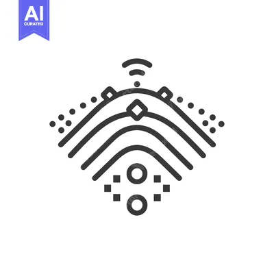 Popular premium asset: Abstract Geometric Design with Circles, Squares, and Arcs