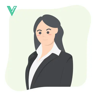 Professional Woman in Business Suit Standing Confidently