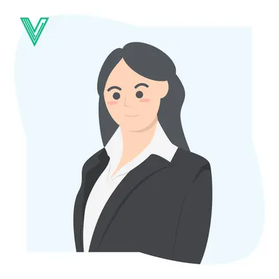 Professional Businesswoman in a Black Suit and White Shirt