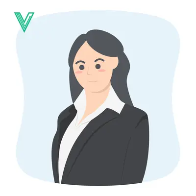 Professional Businesswoman in a Black Suit and White Shirt