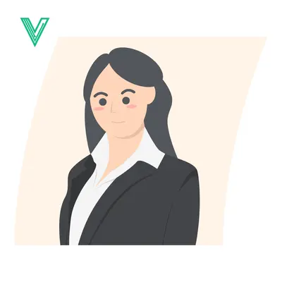 Professional Woman in Business Suit Confidently Posing