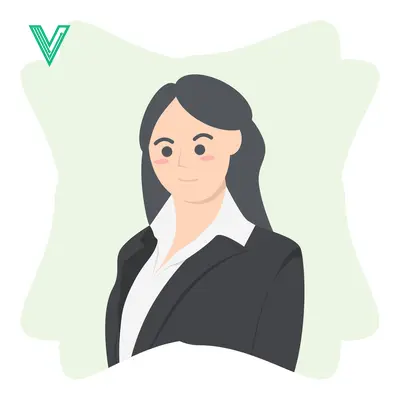 Professional Businesswoman in a Black Suit and White Shirt